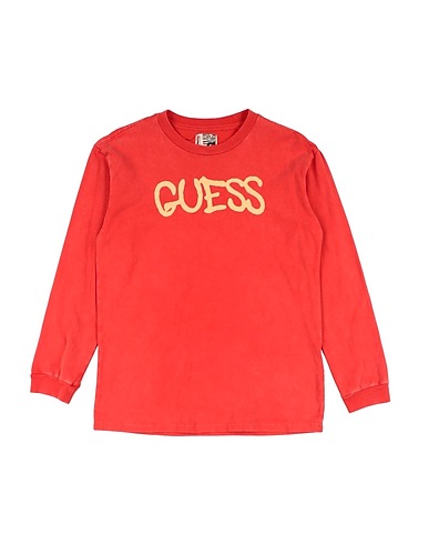 GUESS T-shirt Rust 100% Cotton