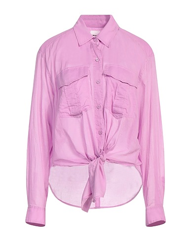 MARANT ÉTOILE Solid colour shirts & blouses Mauve 100% Cotton