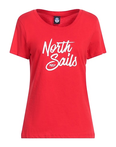 NORTH SAILS T-shirt Red 100% Cotton