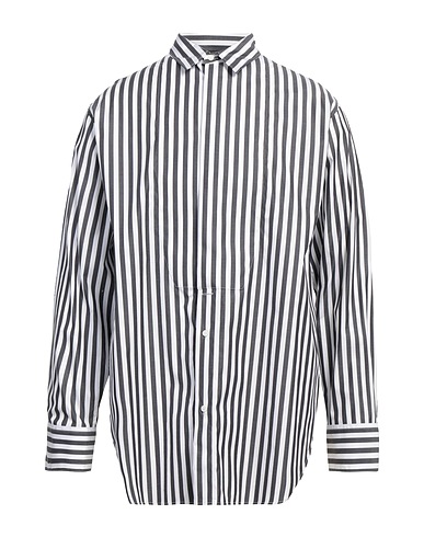 ASPESI Striped shirt Black 100% Cotton