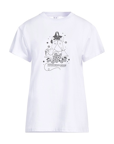 SHAFT T-shirt White 100% Cotton