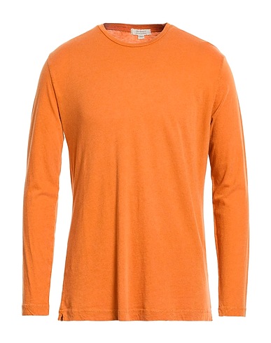 CROSSLEY Basic T-Shirt Orange 85% Baumwolle, 15% Kaschmir