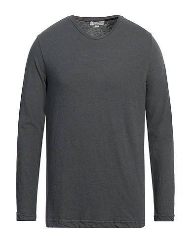 CROSSLEY Basic T-shirt Lead 85% Cotton, 15% Cashmere