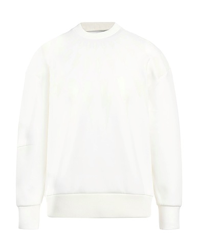 NEIL BARRETT Felpa Panna 74% Cotone, 21% Poliestere, 5% Elastan