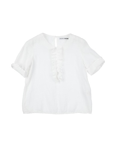 EUROPEAN CULTURE トップス ホワイト ラミー 100%