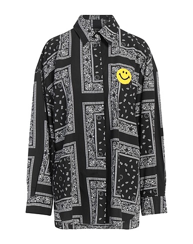 JOSHUA*S Hemden und Blusen mit Muster Schwarz 100% Baumwolle