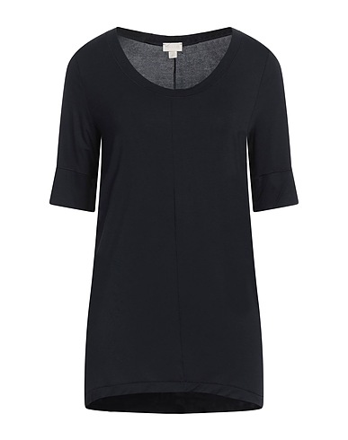 HANRO Basic T-Shirt Schwarz 94% Modal, 6% Elastan
