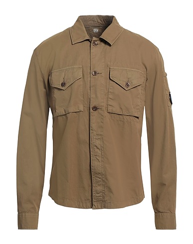 C.P. COMPANY Shirts Military green 100% Cotton