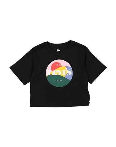 LEVI'S T-Shirt Schwarz 100% Baumwolle