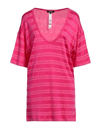 BALMAIN T-shirt 52% Viscose, 48% Cotton