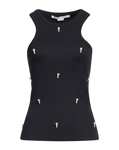 STELLA McCARTNEY Top Black 94% Polyamide, 6% Elastane, Plastic