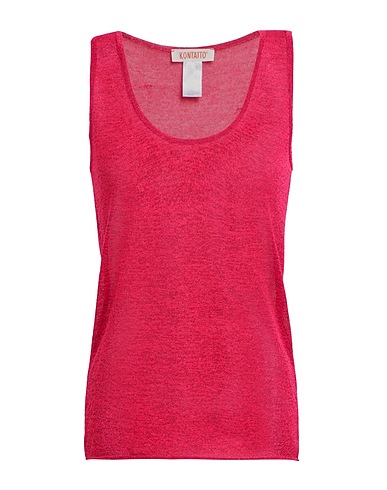 KONTATTO Top Magenta 70% Viskose, 15% Polyester, 15% Metallisiertes Polyester
