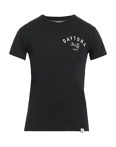 BERNA T-shirt Nero 100% Cotone