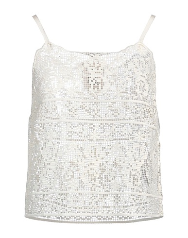 SEMICOUTURE Top Ivory 100% Polyester