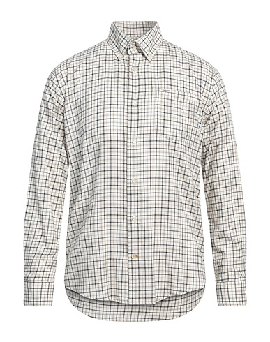 BARBOUR Checked shirt Beige 100% Cotton