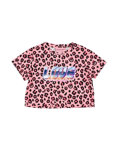 CHIARA FERRAGNI T-Shirt Rosa 100% Baumwolle
