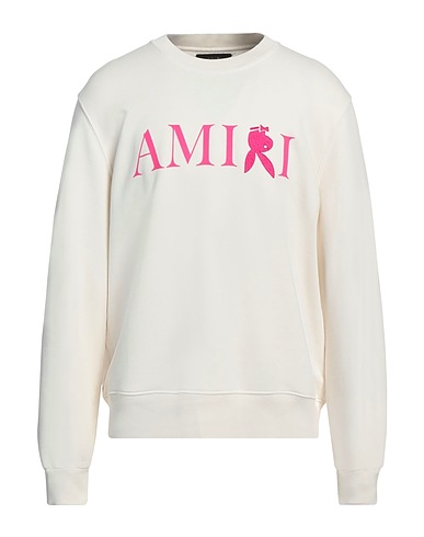 AMIRI x PLAYBOY Felpa Bianco 100% Cotone
