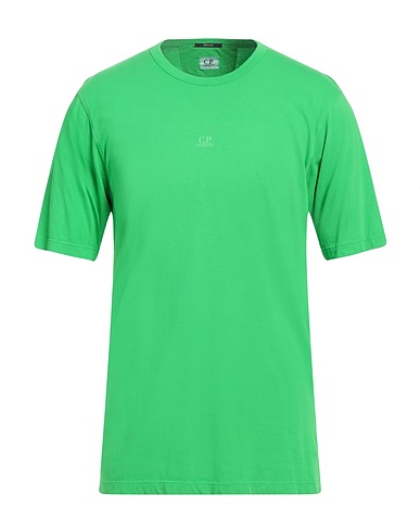 C.P. COMPANY T-shirt Verde 100% Cotone