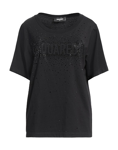 DSQUARED2 T-shirt Nero 100% Cotone