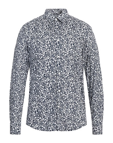 ANTONY MORATO Patterned shirt Midnight blue 100% Cotton