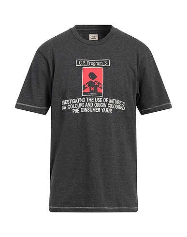 C.P. COMPANY T-shirt Antracite 100% Cotone