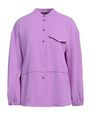 ARMANI EXCHANGE Solid colour shirts & blouses Lilac 100% Polyester