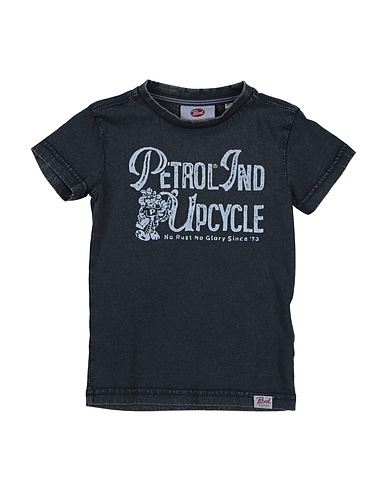 PETROL INDUSTRIES Co. T-shirt Midnight blue 100% Cotton