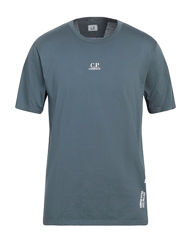 C.P. COMPANY T-shirt Slate blue 100% Cotton