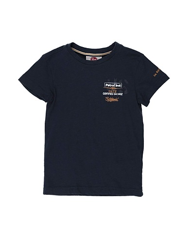 PETROL INDUSTRIES Co. T-shirt Midnight blue 100% Cotton