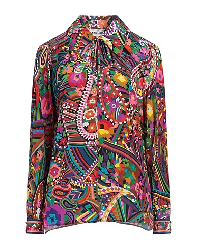 LEONARD Paris Top Verde 100% Seta