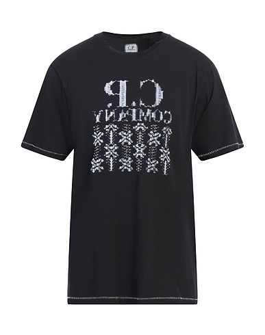C.P. COMPANY T-shirt Black 100% Cotton