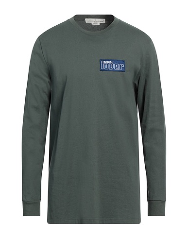 GOLDEN GOOSE T-shirt Military green 100% Cotton
