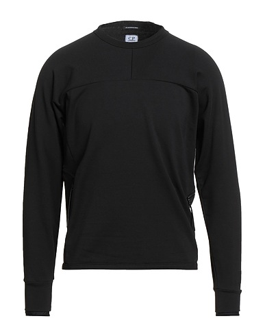 C.P. COMPANY Sweatshirt Black 95% Cotton, 5% Elastane