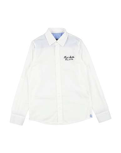 FRED MELLO Patterned shirt White 100% Cotton