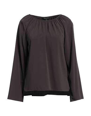 ARMANI EXCHANGE Top Testa di moro 100% Poliestere