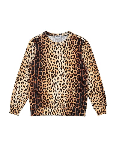 MOSCHINO TEEN Sweatshirt Beige 95% Cotton, 5% Elastane