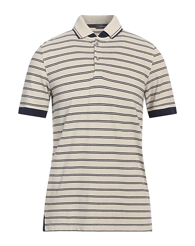 ROSSOPURO Polo shirt Beige 100% Cotton