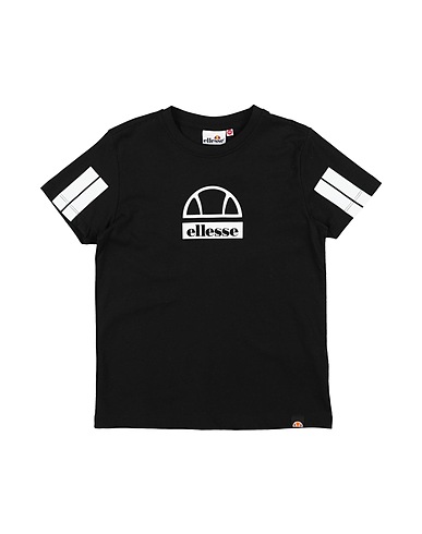 ELLESSE T-shirt Black 100% Cotton
