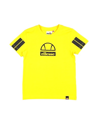 ELLESSE T-shirt Jaune 100% Coton