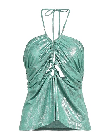 BA&SH Top Verde 93% Poliestere, 7% Elastan