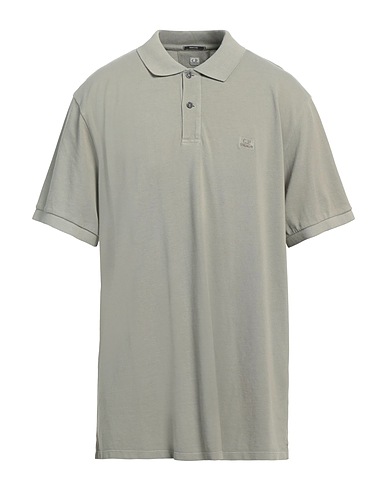 C.P. COMPANY Polo shirt Sage green 100% Cotton