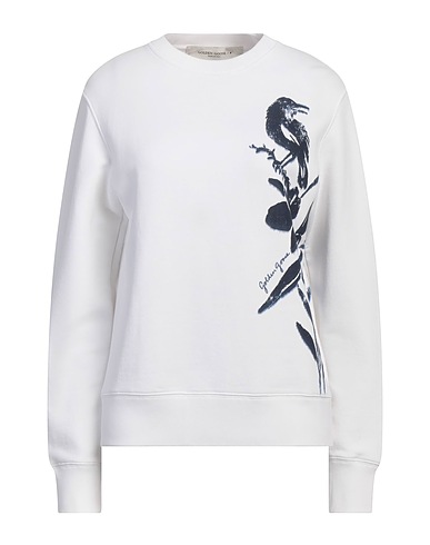 GOLDEN GOOSE Sweatshirt White 100% Cotton