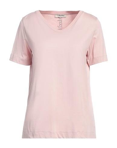 'S MAX MARA Basic T-shirt Light pink 100% Cotton