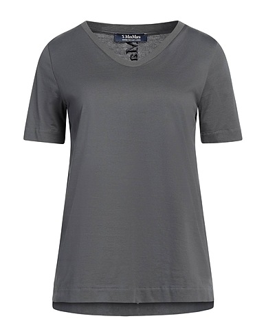 'S MAX MARA T-shirt basique Plomb 100% Coton