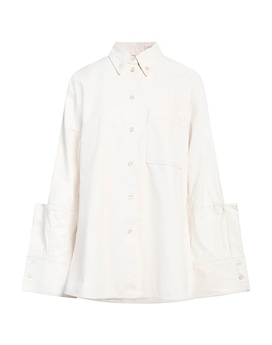 JIL SANDER Solid color shirts & blouses 100% Cotton