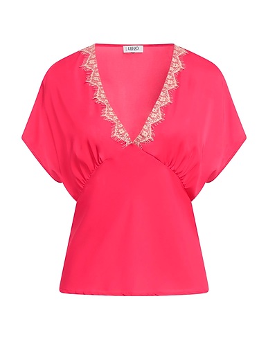 LIU •JO Top Coral 98% Polyester, 2% Elastane