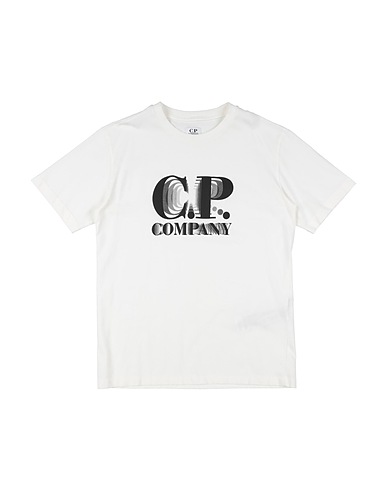 C.P. COMPANY UNDERSIXTEEN T-shirt Blanc 100% Coton