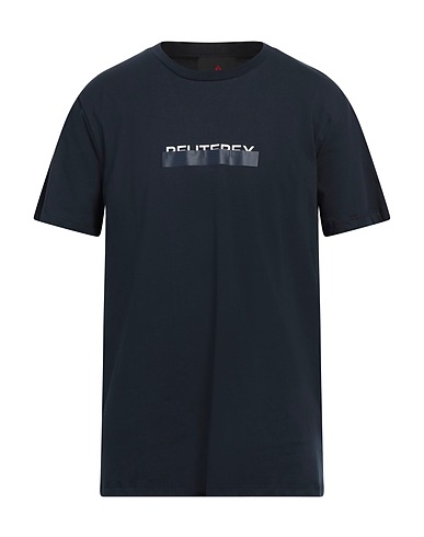 PEUTEREY T-shirt Midnight blue 100% Cotton
