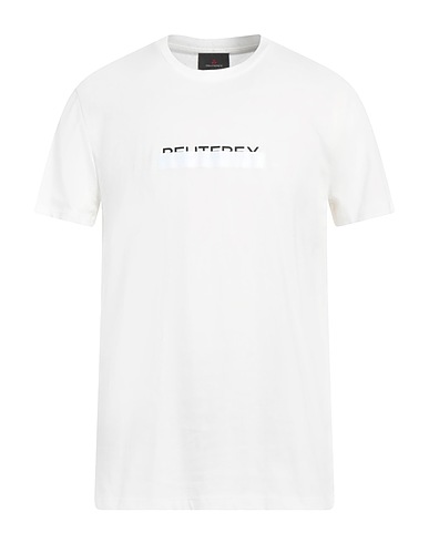 PEUTEREY T-shirt Bianco 100% Cotone