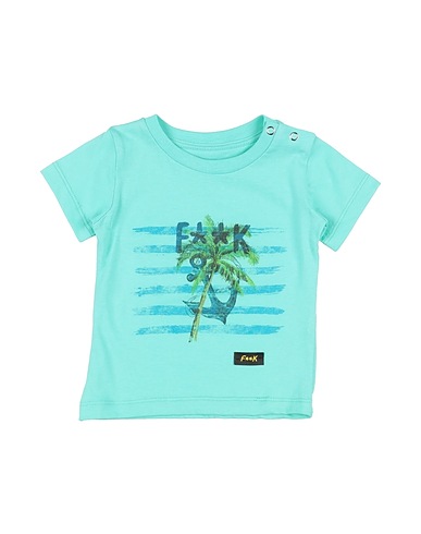F**K PROJECT T-shirt Verde chiaro 100% Cotone